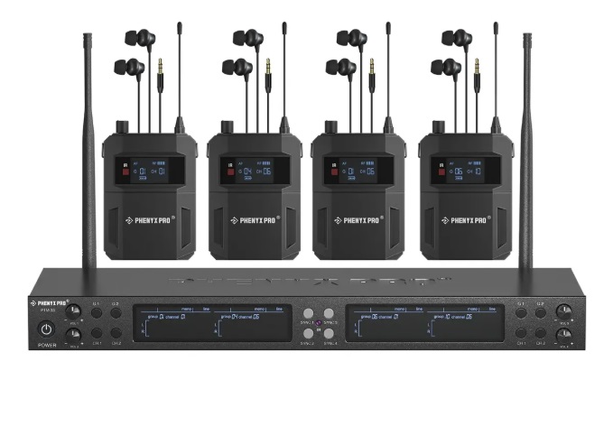 Acemic EM-D04: 4 canales independientes de in-ear en un solo rack — review completo