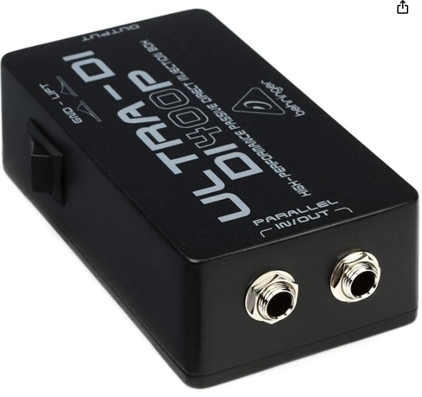 Behringer DI400P Ultra-DI: la caja directa pasiva más barata que funciona