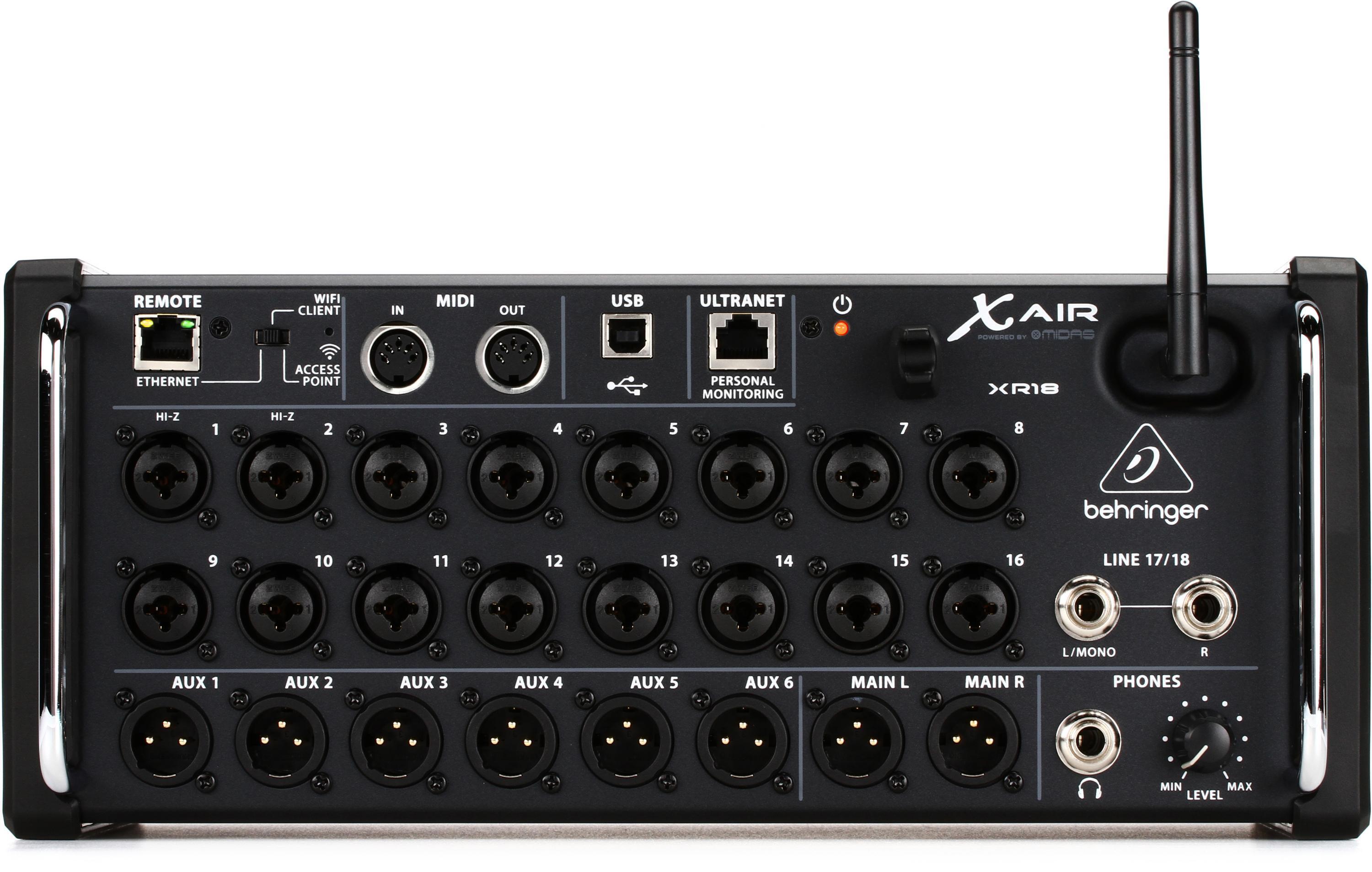 Behringer XR18 Review: La mezcladora digital de 18 canales más vendida por debajo de $500