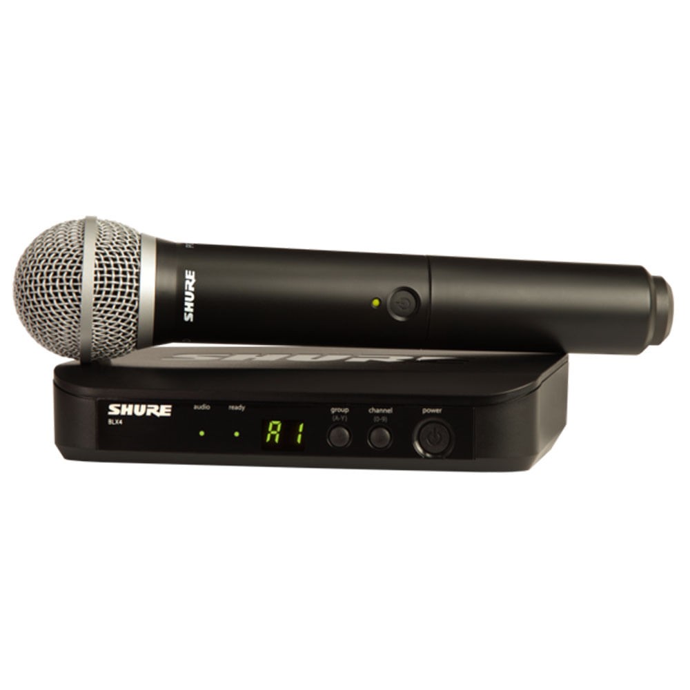 Shure BLX24/SM58: Sistema vocal inalámbrico con SM58