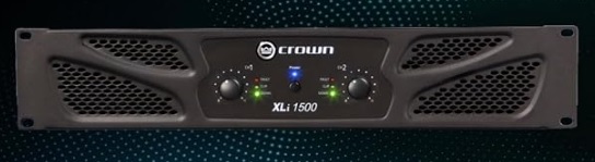 Crown XLi 1500: el amplificador más vendido para bocinas pasivas en iglesias y renta