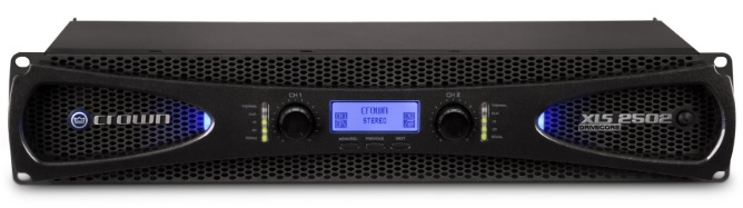 Crown XLS 2502: amplificador con DSP integrado que simplifica tu sistema PA