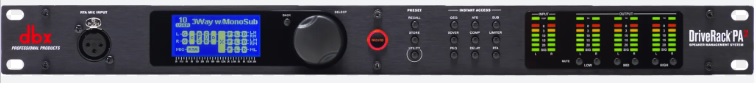 dbx DriveRack PA2: el procesador todo-en-uno que simplifica tu sistema PA