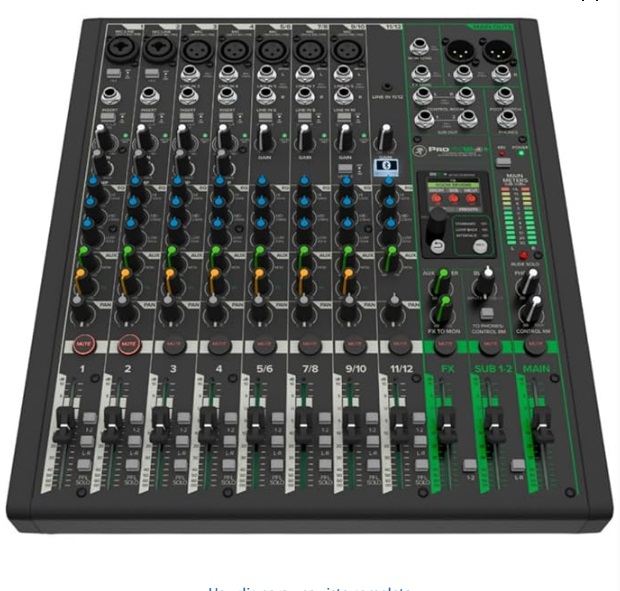 Mackie ProFX12v3 — Review: mezcladora analógica de 12 canales con efectos y USB para directo